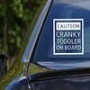 Diuangfoong Caution Cranky Toddler On Board, Car Decal, Children On Board, Funny Toddler On Board Decal, Car Sticker, Baby On Board 281#Art 8" view 1