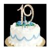 19 cake topper Premium Bling Rhinestone Diamond Gems for Birthday or Anniversary Party Decoration Ideas view 1