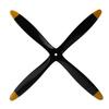 4Blade RC Propeller 228 Beech Wood RC Plane Propeller for Gasoline Engine Airplane view 1