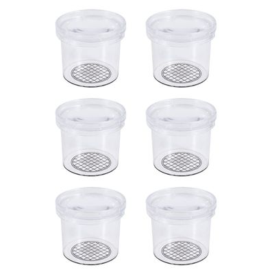 6Pcs viewer Box Viewer Critter Cage Box Magnifier Magnifier Container Cage Science Nature Exploration Tools Microscope case Transparent viewer Critter