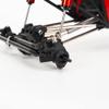 LAFEINA 1/10 RC Car 310mm Wheelbase Rock Buggy Frame Chassis with Nylon Tube Roll Cage for 1/10 Remote Control Crawler Car SCX10 90046 TRX4 (Without Wheels, Red) view 4