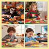 LOVESTOWN Toddler Scissors, 4PCS Blunt Tip Adaptive Safety Scissor Stocking Stuffer for Kids & Children, Playdough Tools Cutting Skills Preschool Hand-Eye Coordination Activity, DIY Craft Supplies view 4