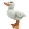 Higherbros Rubber Ducks Farm Realistic Animal Figurines Duckling Little Duck Animal Figures for Children's Toys Bath Toys and for Party Favors, Gifts, Prizes, Rewards, Giveaways (White) view 3