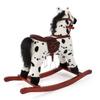 Bayer Chic 2000 405-06 Carlotta Rocking Horse with Sound, Black and White view 3