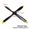 4Blade RC Propeller 156 Beech Wood RC Plane Propeller for Gasoline Engine Airplane view 2