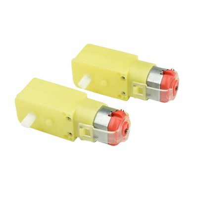 CHANCS DC Motor Single Motor Gear Yellow Robot 3V 36RPM 6V 72RPM Chassis Motor for Robot Remote Control Car 2PCS