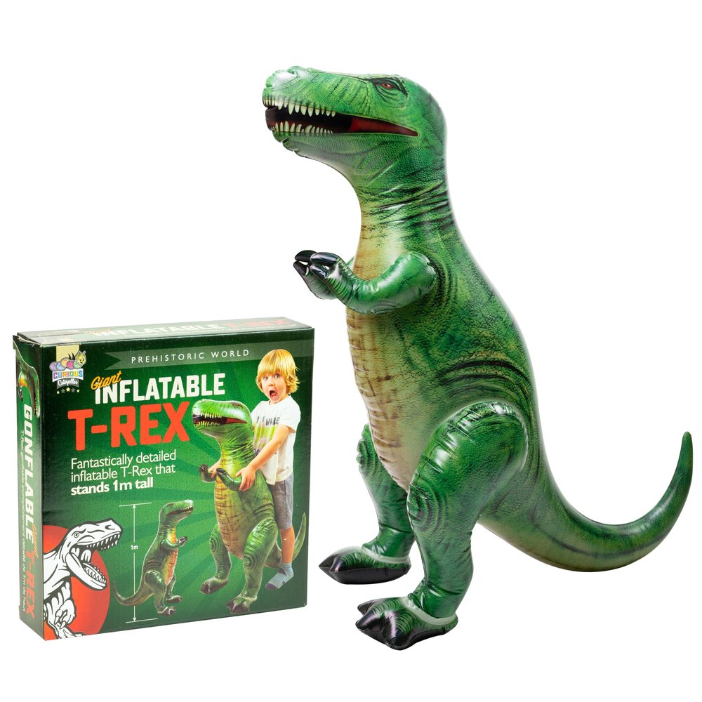 Giant Inflatable T-Rex - 1.2 Meter Dinosaur Toy for Kids