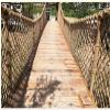 Rope Net Heavy Duty Climbing Cargo Net Child Stairs Safety Net Playground Kids Protective Net Outdoor Swingset Decor Fence Net Grid 10cm (Size : 2 * 4m(7 * 13ft)) view 3