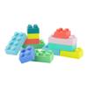 Infantino Super Soft Building Blocks, Easy-to-Hold for Babies & Toddlers, BPA-Free, Multi-Colored, 12-Piece Set view 1