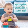 Infantino Super Soft Building Blocks, Easy-to-Hold for Babies & Toddlers, BPA-Free, Multi-Colored, 12-Piece Set view 3