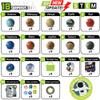 Solar System Planets Toys for Kids, STEM Educational Sensory Toys for Autistic Children Non-Toxic, Space Astronaut Slime Ball Alien Monster Toy Set with Mesh Storing Bag for 3-5-8-10 Boy Girls view 2