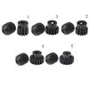 JUN-STORE SENMIAO-Gear 5Pcs M1 5mm 11t 13t 15t 17t 19t Pinion Motor Gears Combo Kit for 1/8 Rc Car Motor (Number of Teeth : 19 mm) view 2
