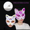 Qavctw 16PCS DIY White Masks Paper Cosplay Unpainted Plain Craft Masquerade Masks for Halloween Christmas Mardi Gras Party Mask view 4
