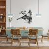 And Still, I Rise Life Motivation Quote Beautiful Bird Winter Clothe Silhouette Vinyl Design Wall Sticker Art Decal Boy Girl Kid Bedroom Nursery Kinder Home Decor Stickers Decoration Size (20x20 inch) view 3