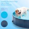 DYWOZDP Foldable Dog Pet Bath Pool,Portable Dog Swimming Pool Bathing Tub Hard Plastic Kiddie Pool for Kids Dogs and Cats,M view 4