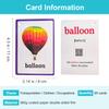 Lilias Transportation/Clothes/Occupations Flash Cards - English Words Pocket Card for Toddlers, Learning Toys, Supplies for Kindergarten Preschool, 3 Themes Set view 2