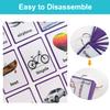 Lilias Transportation/Clothes/Occupations Flash Cards - English Words Pocket Card for Toddlers, Learning Toys, Supplies for Kindergarten Preschool, 3 Themes Set view 4