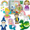 Craftorama Sewing Kit for Kids, Fun and Educational Fairytale Craft Set for Boys and Girls Age 7-12, Sew Your Own Felt Animals Craft Kit for Beginners, 165 Piece Set view 1