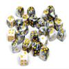 25 Count Pack of 12mm D6 Dice - Matching Collection of 6 Sided Dice with Pips (Oracle) view 2