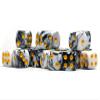 25 Count Pack of 12mm D6 Dice - Matching Collection of 6 Sided Dice with Pips (Oracle) view 3
