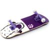 Teak Tuning 32mm Pro Fingerboard Heat Transfer Graphic Complete - Fully Assembled with Pro Level Parts - Pro Shaped Wood Deck (34x97mm), UltraSpin Wheels, Prodigy Trucks - Purple Yeti view 2