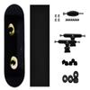 Teak Tuning 34mm Pro Fingerboard Heat Transfer Graphic Complete - Fully Assembled with Pro Level Parts - Pro Shaped Wood Deck (34x97mm), UltraSpin Wheels, Prodigy Trucks - Midnight Stare view 4