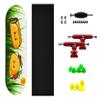 Teak Tuning 32mm Pro Fingerboard Heat Transfer Graphic Complete - Fully Assembled with Pro Level Parts - Pro Shaped Wood Deck (34x97mm), UltraSpin Wheels, Prodigy Trucks - Happy Tacos view 4