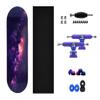Teak Tuning 34mm Pro Fingerboard Heat Transfer Graphic Complete - Fully Assembled with Pro Level Parts - Pro Shaped Wood Deck (34x97mm), UltraSpin Wheels, Prodigy Trucks - Galaxy view 4