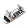 Teak Tuning 32mm Pro Fingerboard Heat Transfer Graphic Complete - Fully Assembled with Pro Level Parts - Pro Shaped Wood Deck (34x97mm), UltraSpin Wheels, Prodigy Trucks - Cassette Tape view 2
