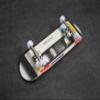 Teak Tuning 32mm Pro Fingerboard Heat Transfer Graphic Complete - Fully Assembled with Pro Level Parts - Pro Shaped Wood Deck (34x97mm), UltraSpin Wheels, Prodigy Trucks - Cassette Tape view 3
