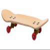 Teak Tuning 32mm Pro Fingerboard Heat Transfer Graphic Complete - Fully Assembled with Pro Level Parts - Pro Shaped Wood Deck (34x97mm), UltraSpin Wheels, Prodigy Trucks - Bubble Bushings & Monsters view 3