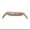 Premium Fingerboard Graphic Deck, Graffiti Wall - 34mm x 97mm - Heat Transfer Graphics, Pro Shape & Size - Pre-Drilled Holes - Includes Prolific Foam Tape - Teak Tuning view 2