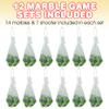 ArtCreativity Pack of 12 Bag of Marbles - Glass Marbles 180Pcs - Include 14 Marble and 1 Shooter Marble Per Pack - Fun Indoor and Outdoor Toys, Great Game Party Favors and Pinata Fillers view 2