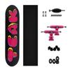 Teak Tuning 32mm Pro Fingerboard Heat Transfer Graphic Complete - Fully Assembled with Pro Level Parts - Pro Shaped Wood Deck (34x97mm), UltraSpin Wheels, Prodigy Trucks - Donut Teak Logo view 4