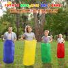 28PCS Potato Sack Race Bags, Egg and Spoon Race, Carnival Games 3-Legged Relay Race Bands, Outdoor Games for Kids and Adults (with Game Prizes & Whistles), Outside Yard Lawn Birthday Party Games view 2