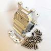 EA Aluminum FrontRear Differential Gearbox Case Silver for ARRMA KRATONTyphonTalionLimitless AR310427 view 2