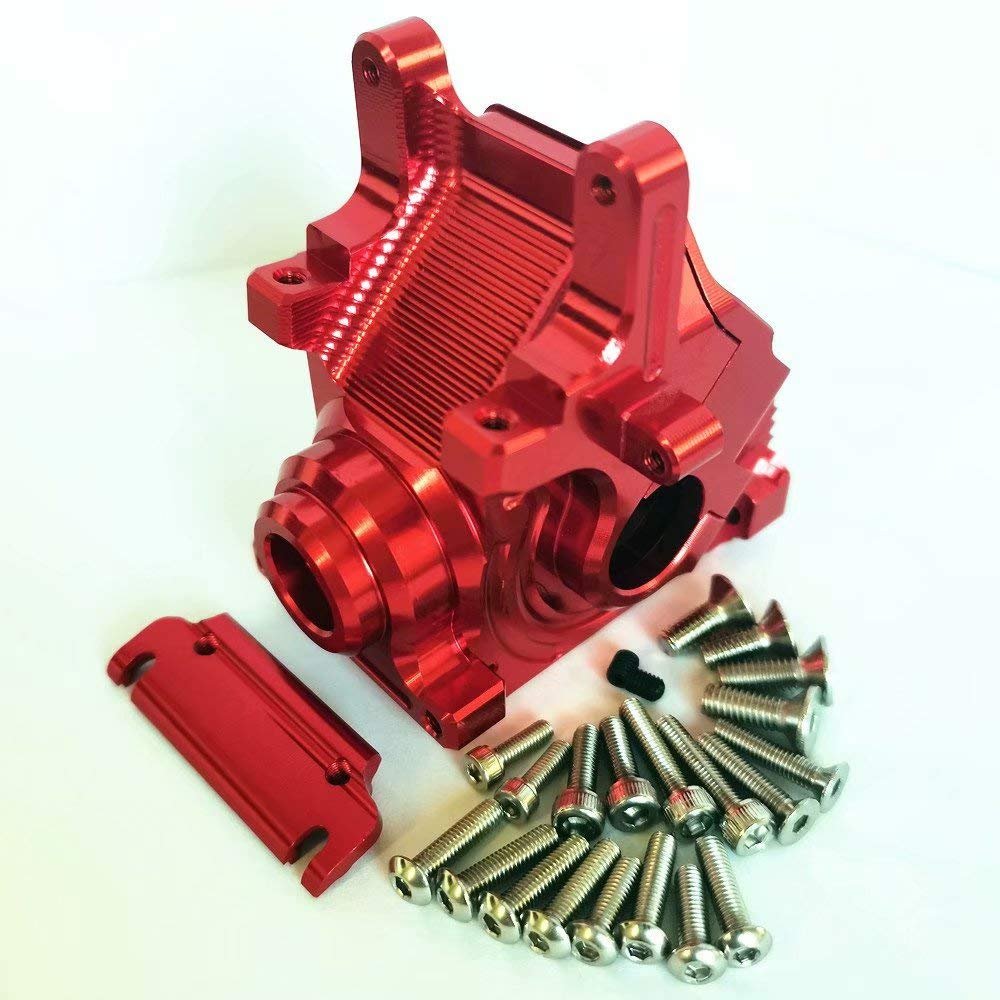 Aluminum Front/Rear Differential Gearbox Case Red for ARRMA KRATON/Typhon/Talion/Limitless AR310427