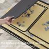 Jomtien 1000 Pieces Puzzle Board, Portable Puzzle Board, Jigsaw Puzzle Table Board,Puzzle mat with Sorting Tray, Non-Slip Surface,Puzzle Accessories Puzzle Storage view 3