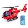 ele ELEOPTION Airplane Toy Infrared Remote Control Plane Toys Helicopter with Lights and Music Aeroplane Toys for 3 4 5 6 7 8 Year Old Boys Girls Kids Gift White view 1