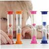 Froiny 1pc 3 Minutes Sandglass Sand Clock Timers Time Saver Toy Gift for Kids Random view 2