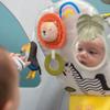 Musical Car Seat Toys for 0-12 Month Old Babies - Activity Center with Sensory Soft Hanging Toys and Mirror - Carseat Gift for Infants view 3