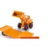 Siku 4117, Two-Piece Construction Set, Incl. Mercedes-Benz 710 Truck with Blling Wheeled Loader, Kramer 411 Model, 1:50, Metal/Plastic, Yellow, Movable Parts view 2