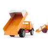 Siku 4117, Two-Piece Construction Set, Incl. Mercedes-Benz 710 Truck with Blling Wheeled Loader, Kramer 411 Model, 1:50, Metal/Plastic, Yellow, Movable Parts view 3