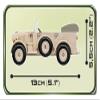 COBI Historical Collection 1937 Horch 901 (Kfz.15) Vehicle, Desert Sand view 2