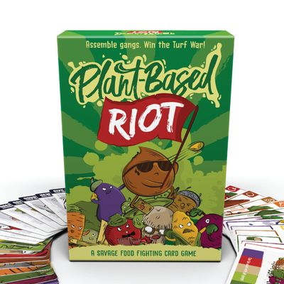 Bubblegum Stuff - Plant-Based Riot | Savagely Strategic Set-Collecting Card Game | Fun Family Game | 98 Poker-Size Cards - 2-6 Players
