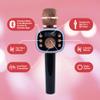 Carpool Karaoke Machine for Kids & Adults, Carpool Karaoke The Mic 2.0 - Wireless & Bluetooth Karaoke Microphone with Voice Changing Sound Effects as White Elephant Gift - Rose Gold view 3