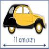 COBI Youngtimer Collection Citroen 2CV Charleston Vehicle view 3