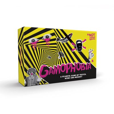 Bubblegum Stuff - Gamophobia Card Game | A Fearful Game of Trivia Mime and Memory | Fun Party Game | Suitable for Adults and Teenagers