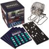 Royal Bingo Supplies Bingo Game Set for Adults, Seniors & Family - Bingo Balls with Cage and Bingo Cards with Sliding Windows - Shutter Card Roller Cage Set view 1