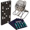 Royal Bingo Supplies Bingo Game Set for Adults, Seniors & Family - Bingo Balls with Cage and Bingo Cards with Sliding Windows - Shutter Card Roller Cage Set view 2